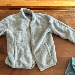 North face zip up Sherpa fleece